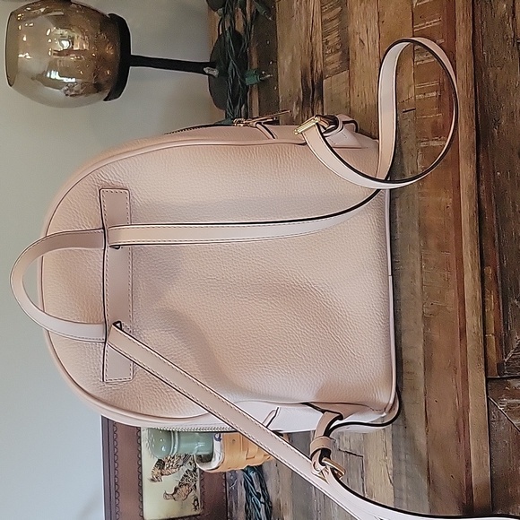 Michael Kors Adina Medium Pebbled Leather Backpack main image 10